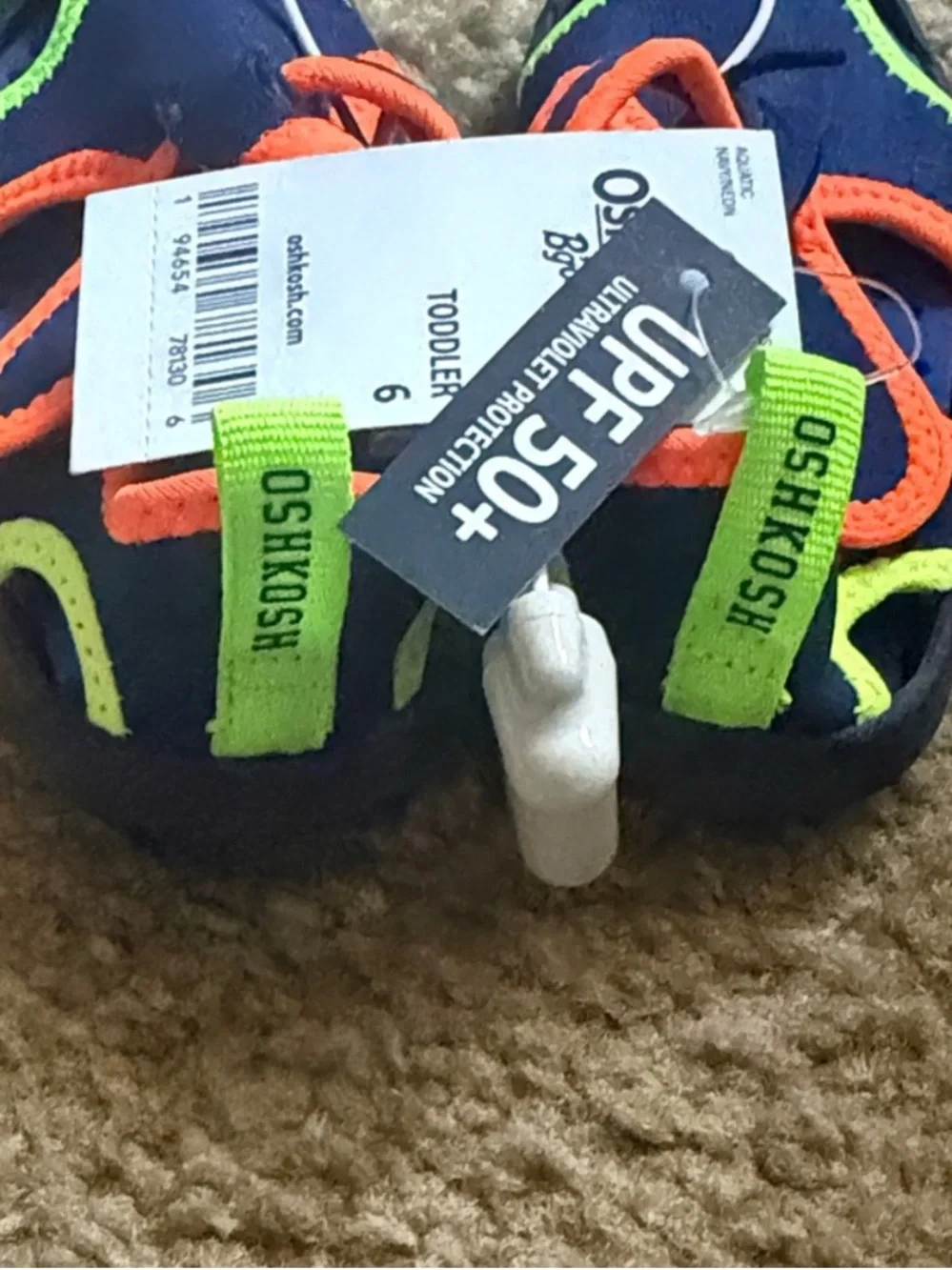 OshKosh B'gosh Navy Water Shoes